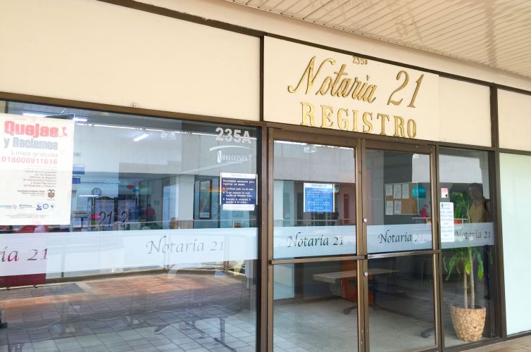 Notaría 21